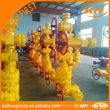 API 6a oil well head and christmas tree for oil production equipment